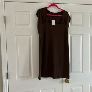 Brown Boston Proper nylon/spandex dress